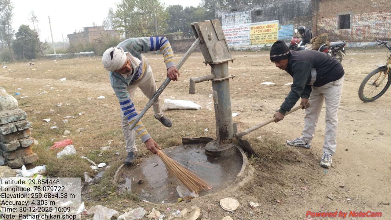 तीर्थ नगरी जनपद हरिद्वार को स्वच्छ सुंदर बनाने के लिए एक माह बारह दिन से निरंतर चलाया जा रहा है सफाई अभियान