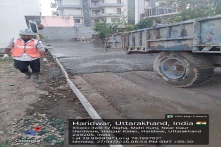 विगत एक दिन में 199.60 मीटर पैकेज 01 एवं पैकेज 02 के निर्माण कार्य किए गए पूर्ण