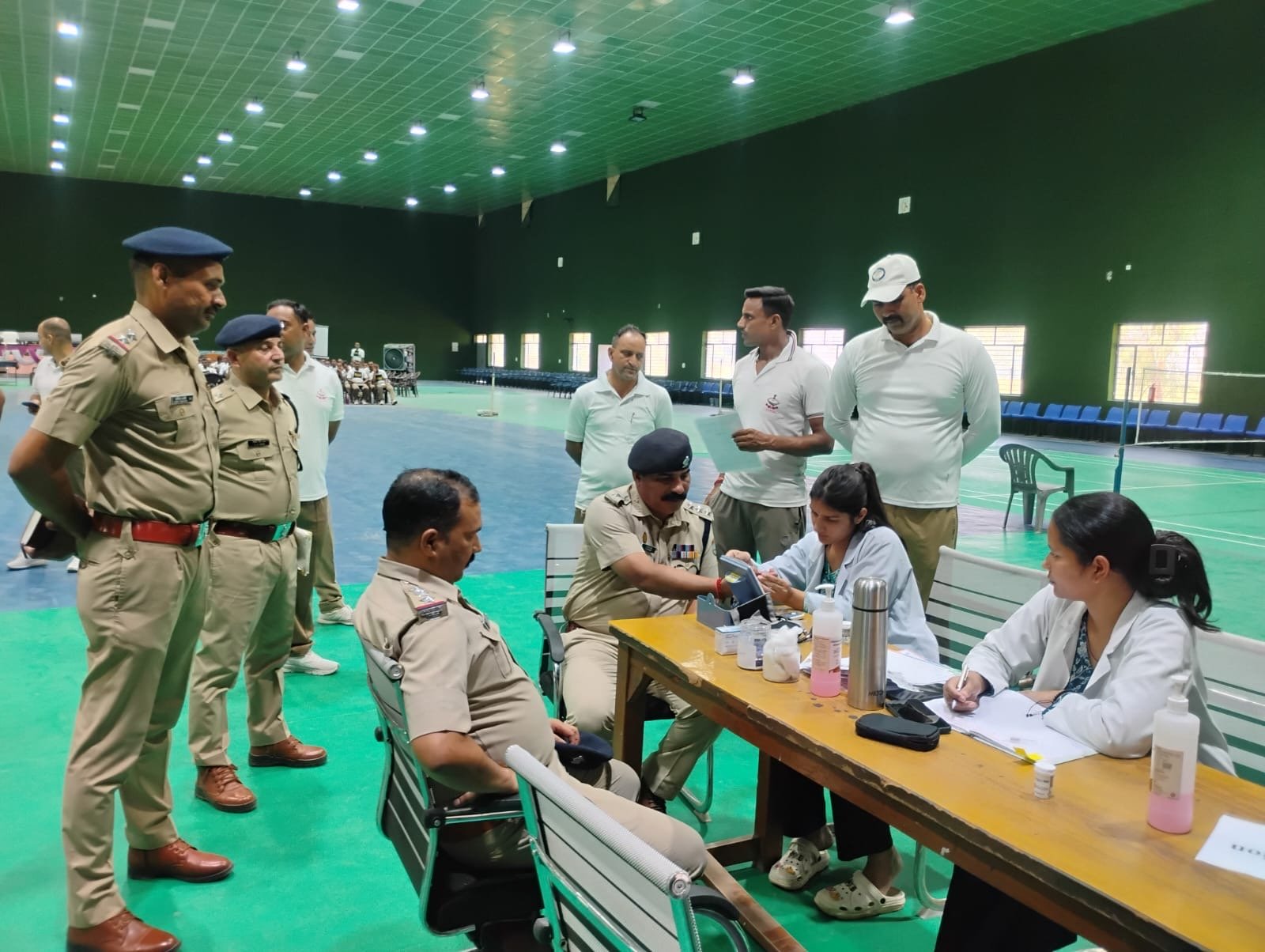 एसएसपी नवनीत सिंह की पहल पर पुलिस जवानों की सेहत का रखा जा रहा ख्याल