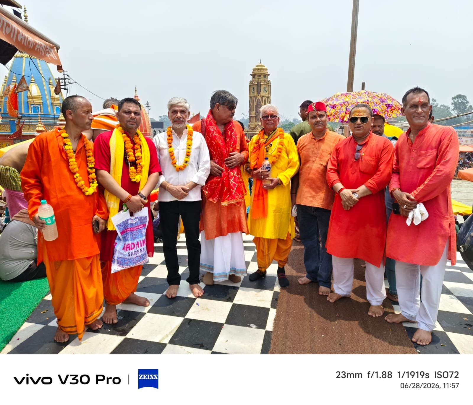 रुद्रप्रयाग जनपद के श्री केदारनाथ क्षेत्र के  सोनितपुर लमगौन्डी की मां राजेश्वरी और राजा बाणासुर ने किया हर की पौड़ी में स्नान