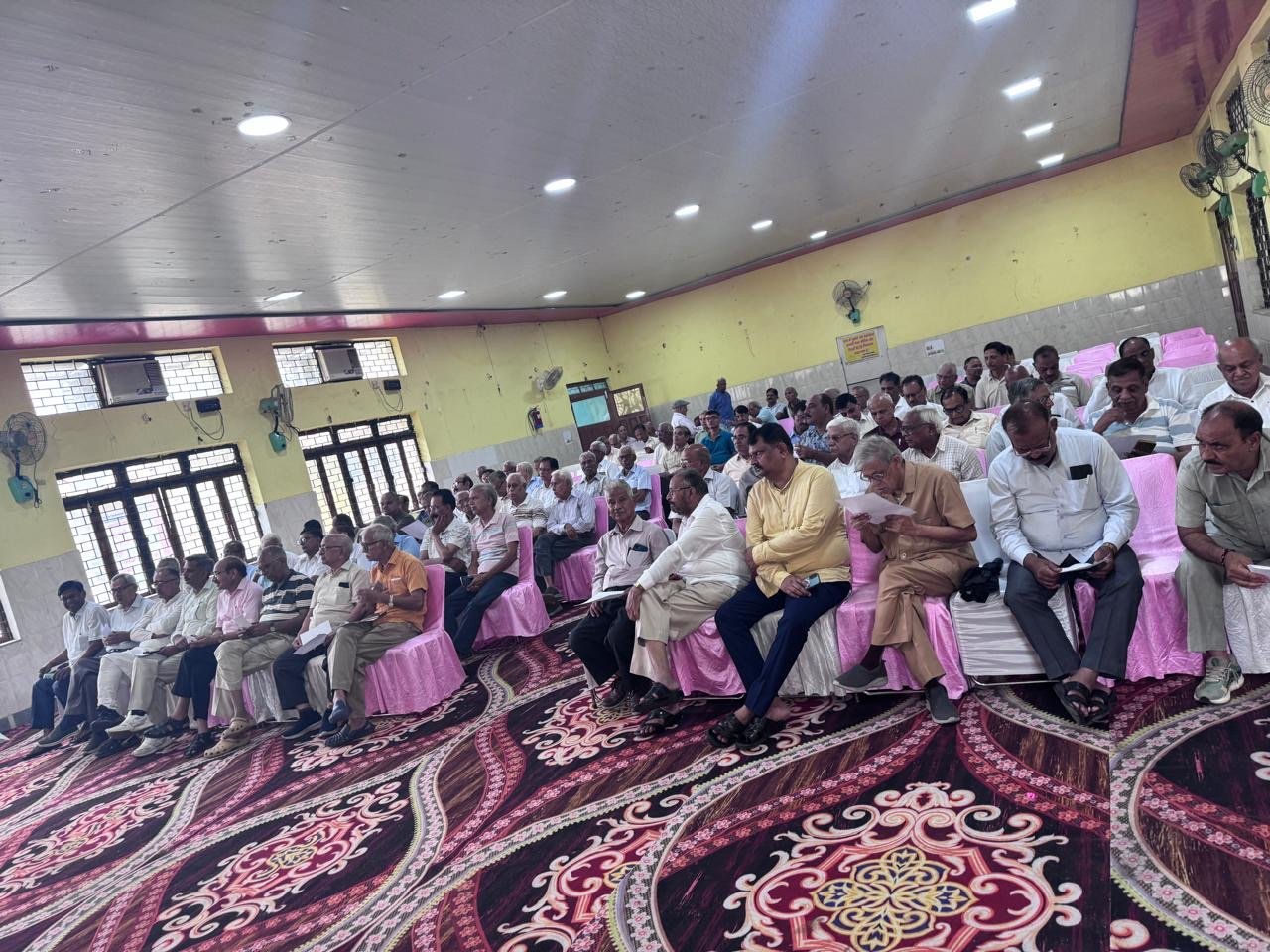 सामुदायिक केन्द्र समिति शिवालिक नगर द्वारा आम सभा का सफल आयोजन