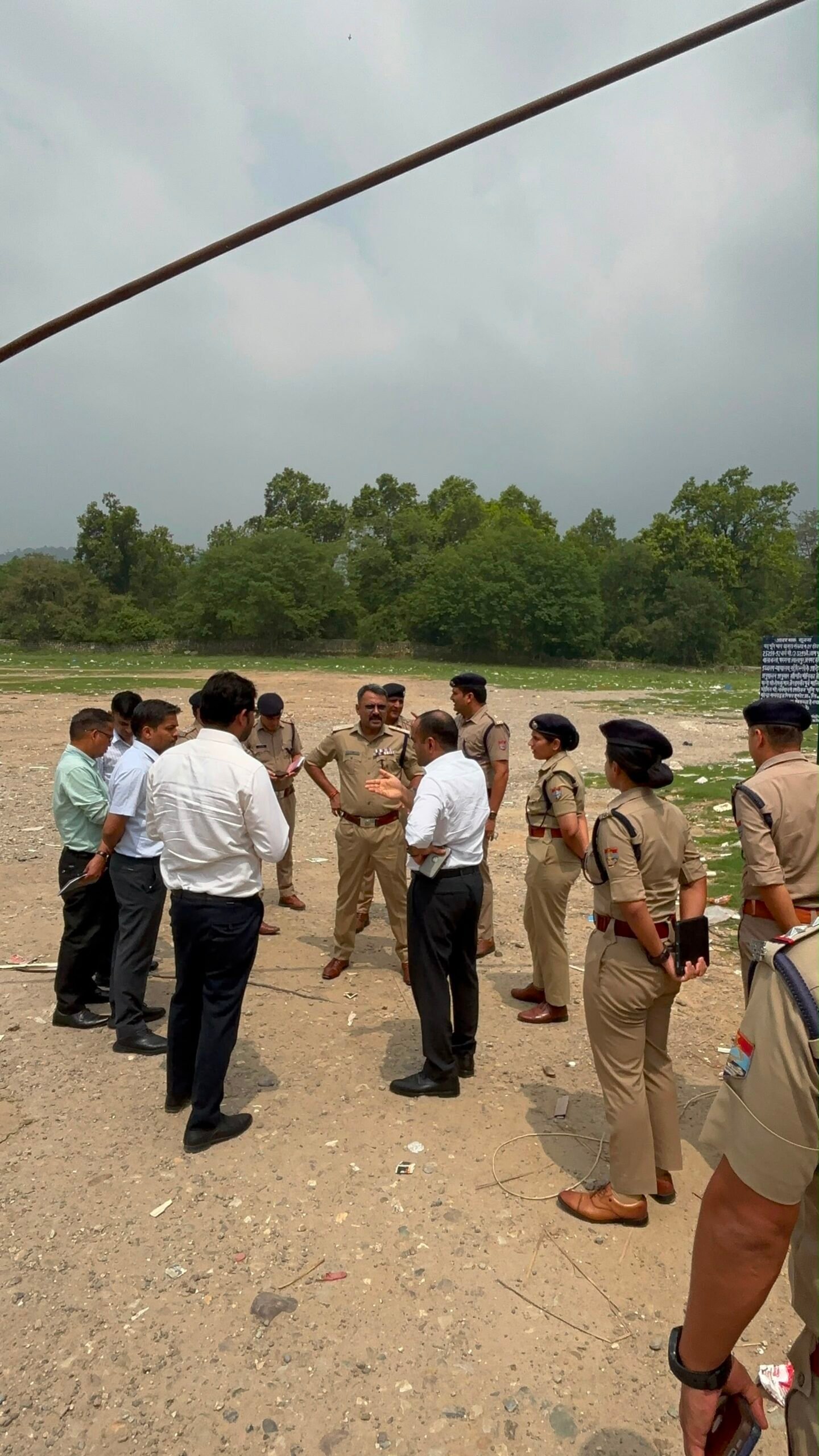 कांवड़ मेला की तैयारियों का जिलाधिकारी एवं वरिष्ठ पुलिस अधीक्षक ने किया व्यापक निरीक्षण,