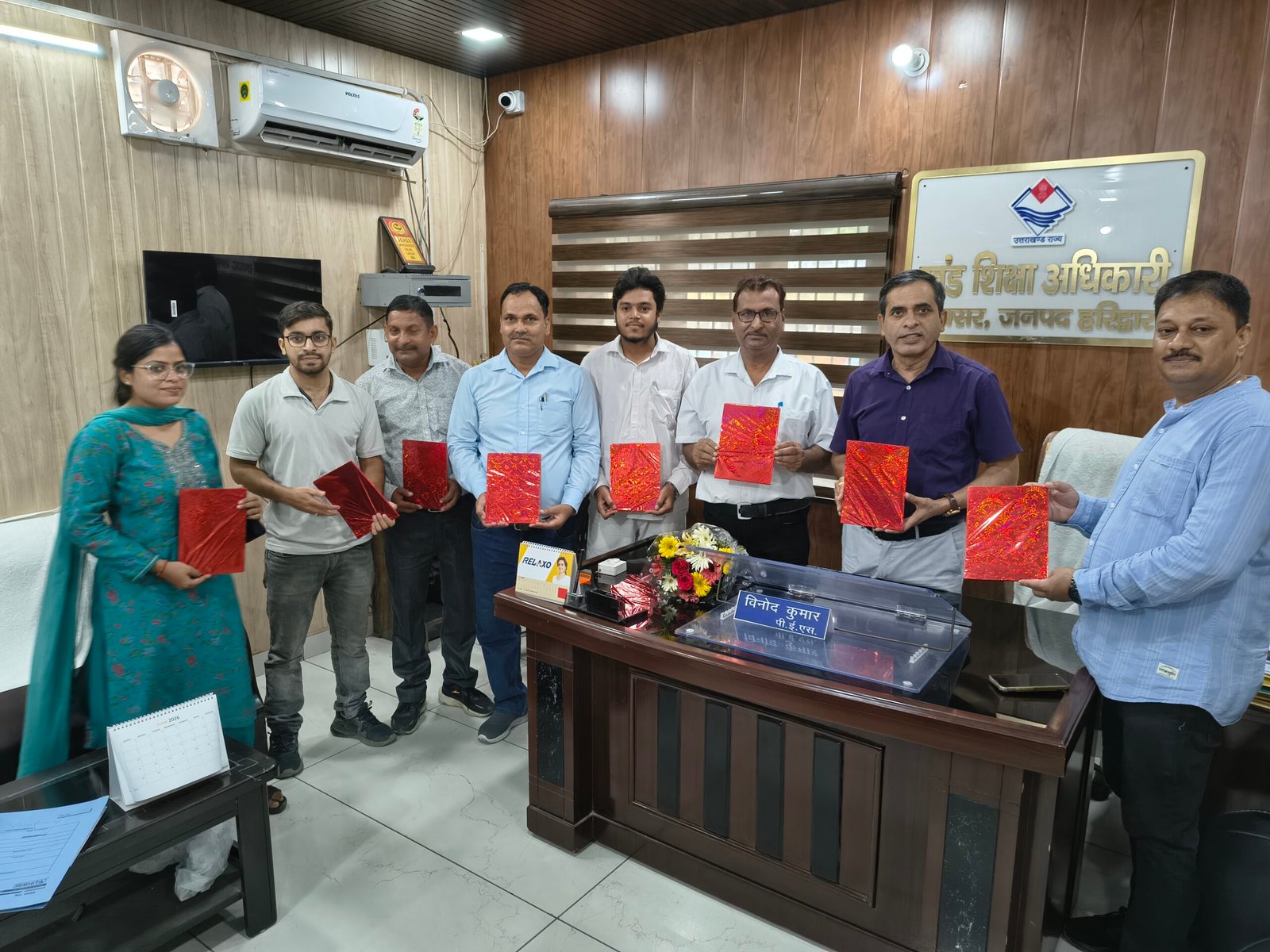 पीएम श्री अटल उत्कृष्ट राजकीय इंटर कॉलेज, मुंडाखेड़ा कलां की प्रथम वार्षिक पत्रिका “आरोहण” का विमोचन